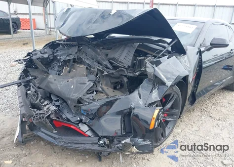 2021 Chevrolet Camaro Rwd Lt1 из США, поврежденный, VIN 1G1FF1R75M0132281